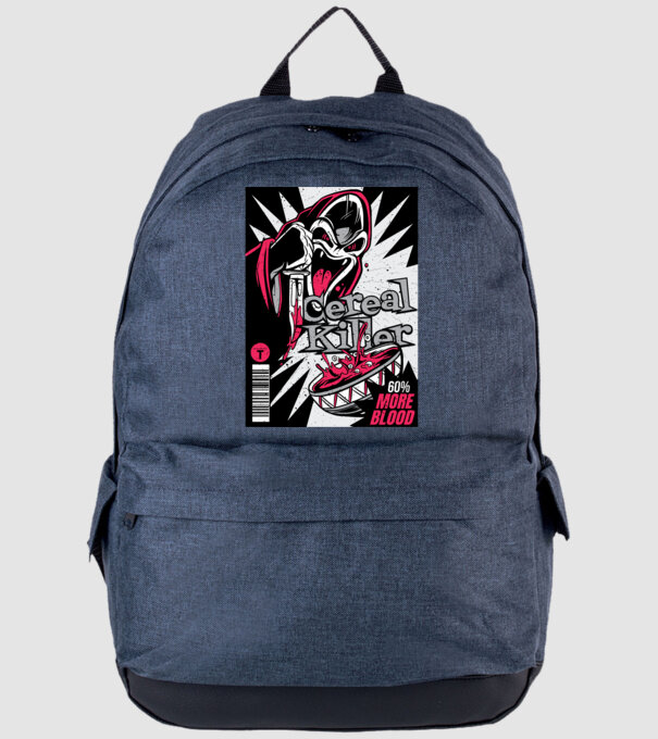 Cereal Killer model albastru jeanși pe tricou