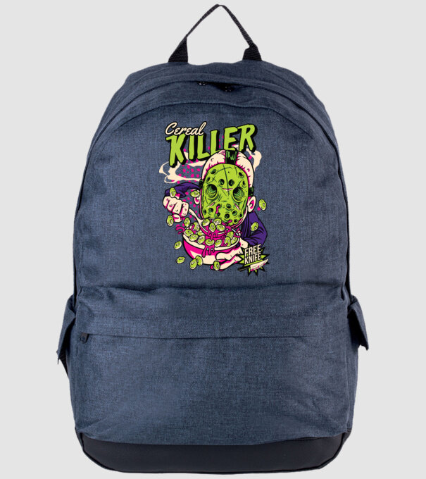 Cereal Killer model albastru jeanși pe tricou