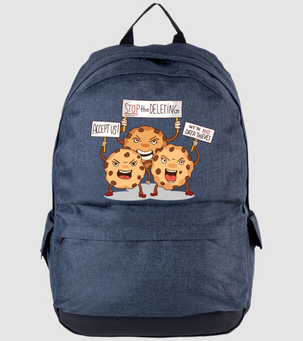 Protest Cookie model albastru jeanși pe tricou
