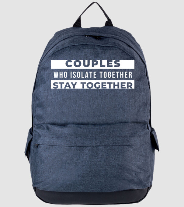couples who isolate together model albastru jeanși pe tricou