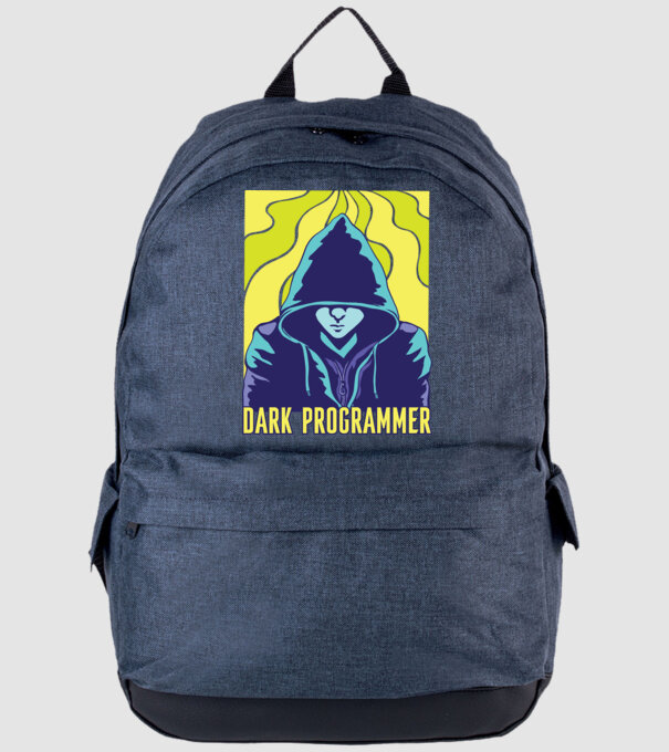 Dark Programmer model albastru jeanși pe tricou