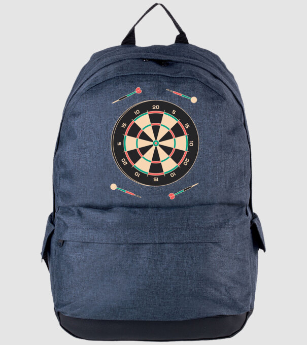 Tablă Darts model albastru jeanși pe tricou