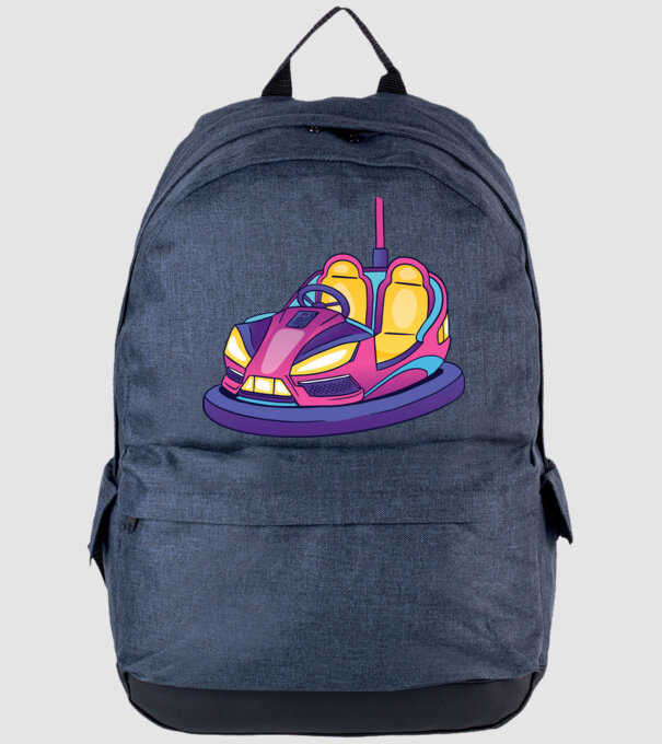 Dodgem model albastru jeanși pe tricou