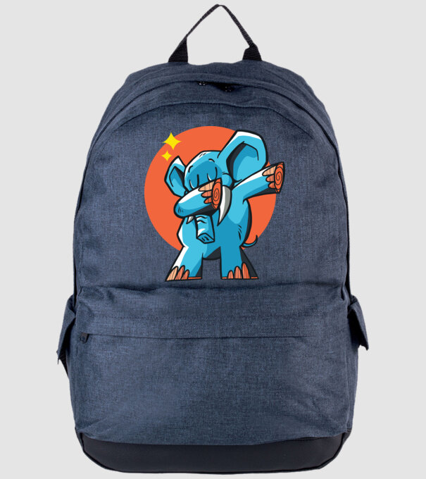 Elefant DAB model albastru jeanși pe tricou