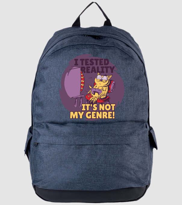 Bufnița Gamer model albastru jeanși pe tricou