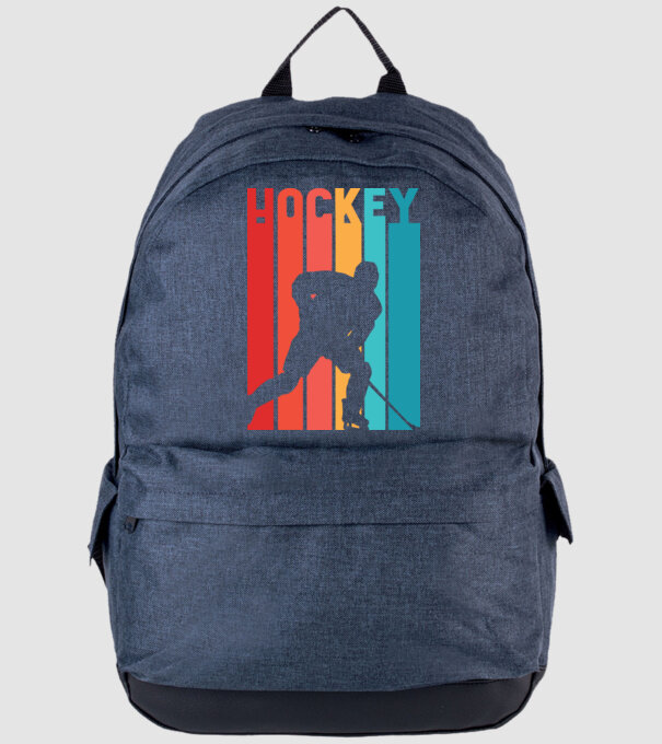 Hochei Retro model albastru jeanși pe tricou