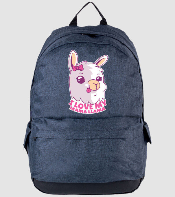 I Love My Papa Llama tricou drăguț cu lamă pentru bunica model albastru jeanși pe tricou