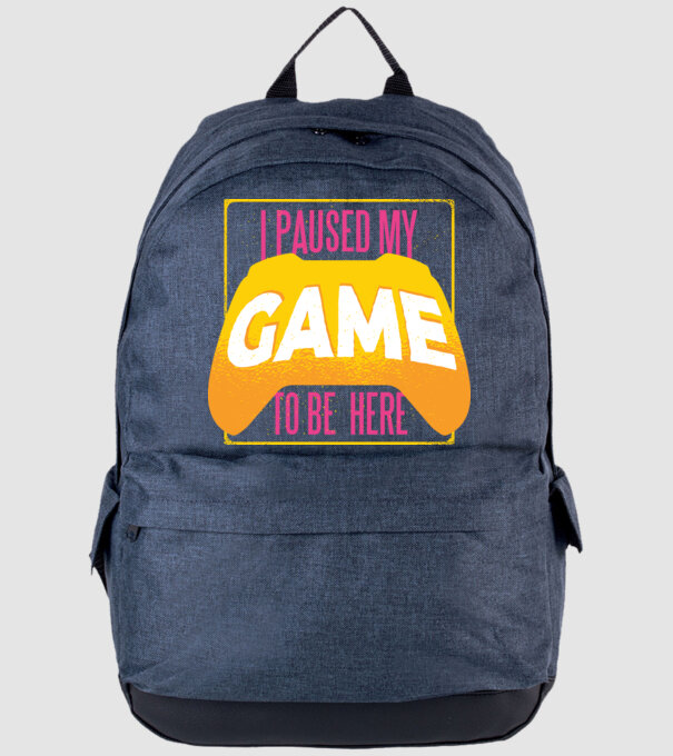 I paused my game to be here tricou amuzant Gamer model albastru jeanși pe tricou