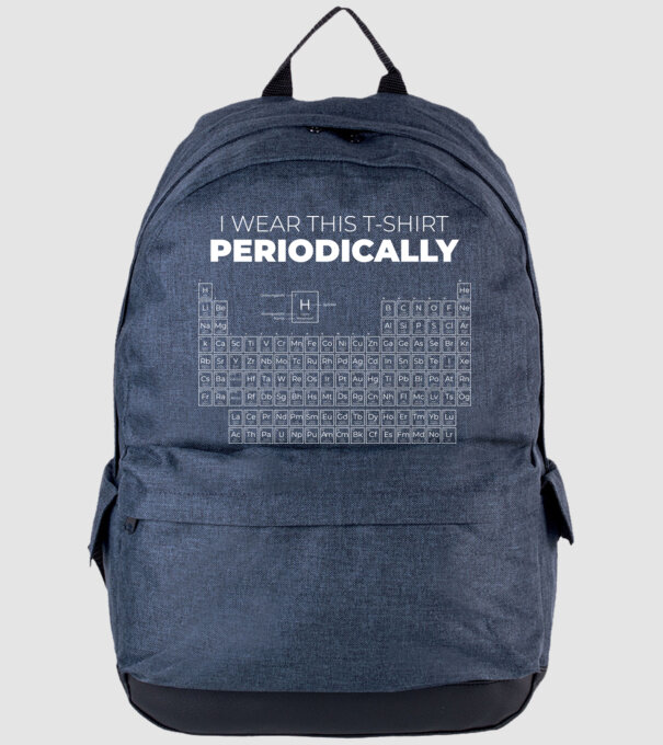 I wear this t-shirt periodically model albastru jeanși pe tricou