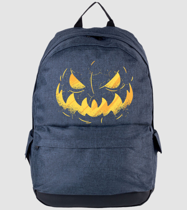 dovleac înfricoșător Halloween model albastru jeanși pe tricou