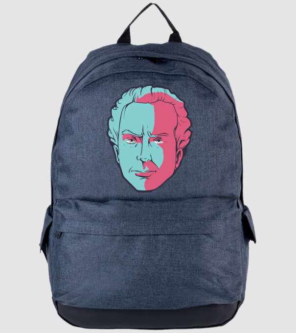 Immanuel Kant model albastru jeanși pe tricou