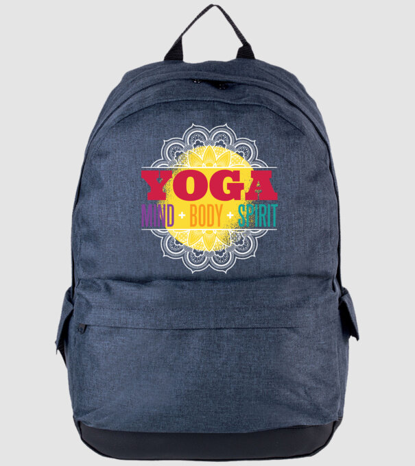 Valori yoga model albastru jeanși pe tricou