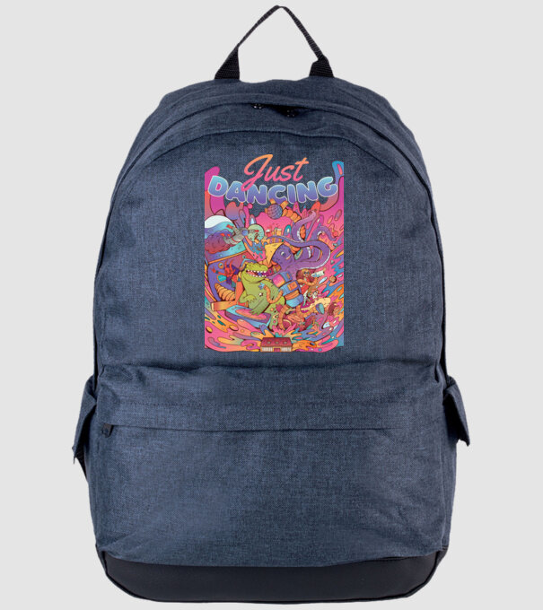 Just Dancing Fulgi de cereale model albastru jeanși pe tricou