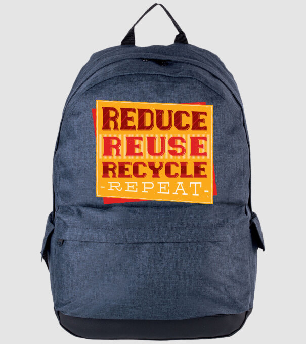 Protecția mediului model albastru jeanși pe tricou