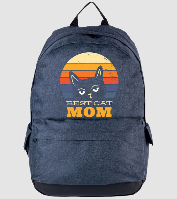 Cea mai bună mamă pisică model albastru jeanși pe tricou