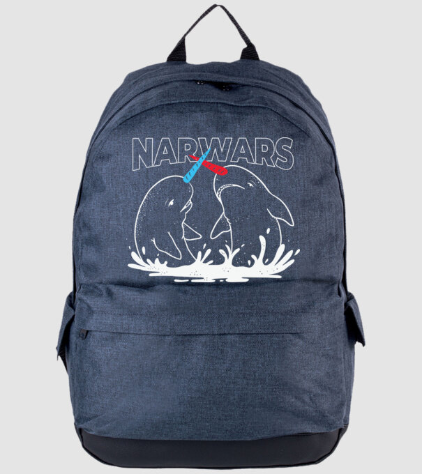 Narwars model albastru jeanși pe tricou