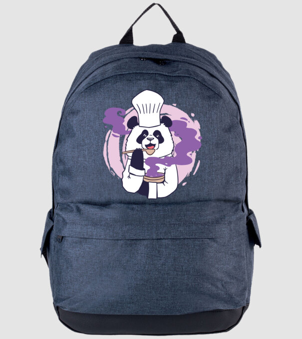 Panda Chef model albastru jeanși pe tricou