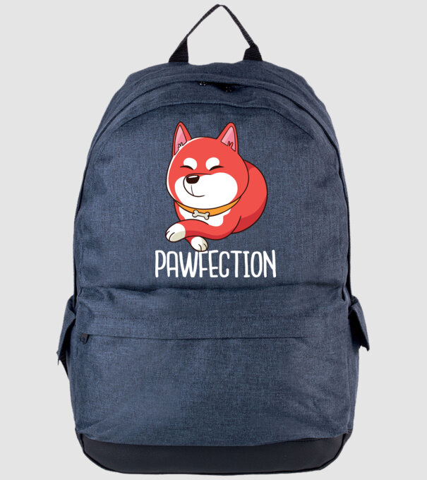 Pawfection Shiba Perfect model albastru jeanși pe tricou