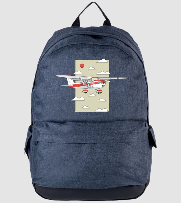 Avion cu elice model albastru jeanși pe tricou