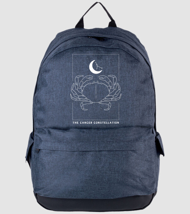 The Cancer Constellation model albastru jeanși pe tricou