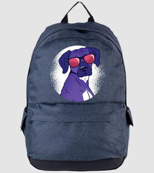 Rhodesian Ridgeback Câine cool cu ochelari de soare model albastru jeanși pe tricou