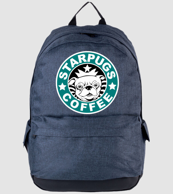 Starpugs Coffee model albastru jeanși pe tricou