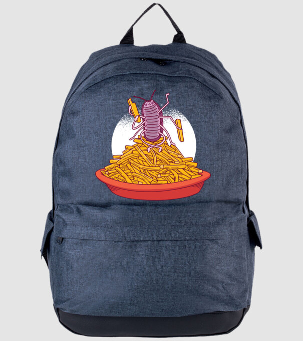 Insectă de Cartofi prăjiți model albastru jeanși pe tricou