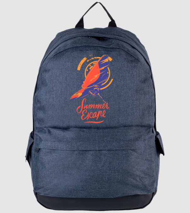Summer escape Surf model albastru jeanși pe tricou