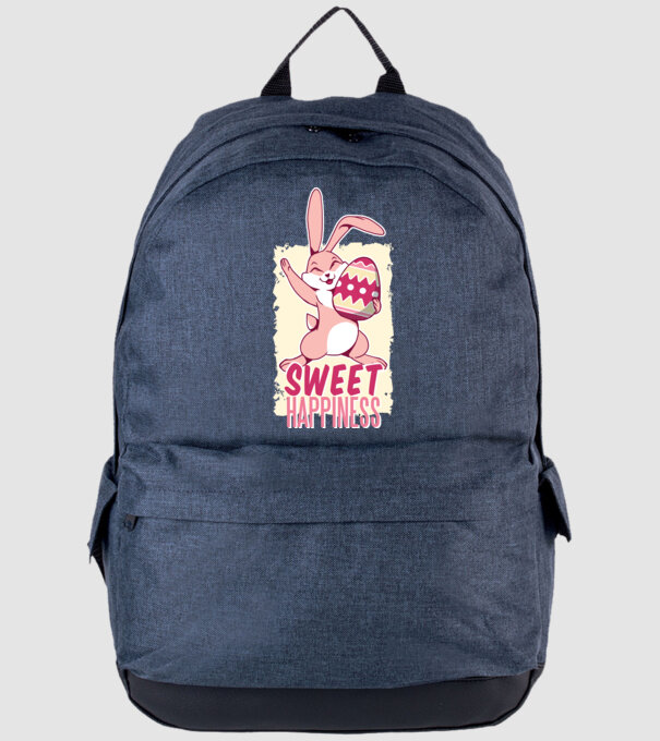 Sweet Happiness pentru Paște tricou cu iepuraș model albastru jeanși pe tricou