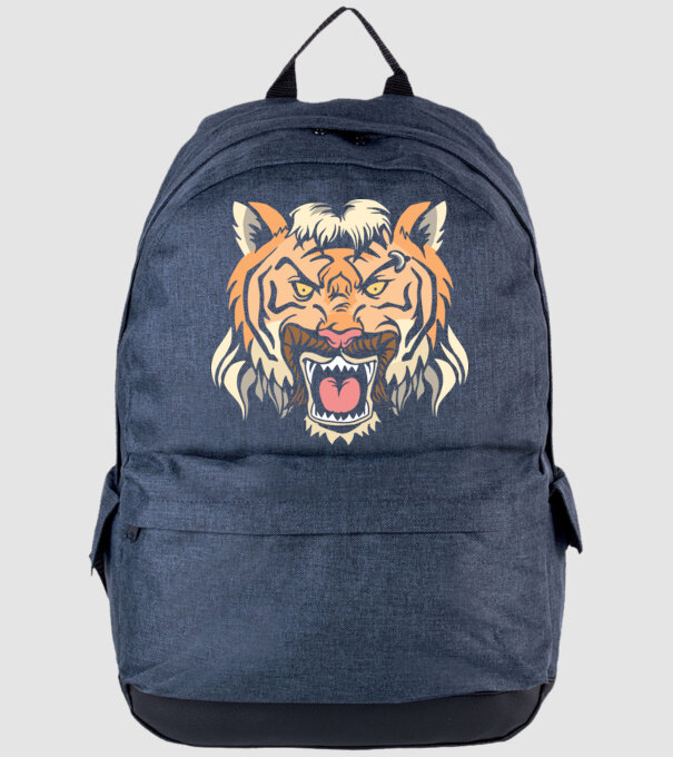 Tiger King Tigru model albastru jeanși pe tricou