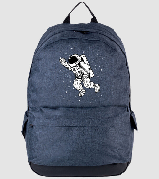 Astronaut model albastru jeanși pe tricou