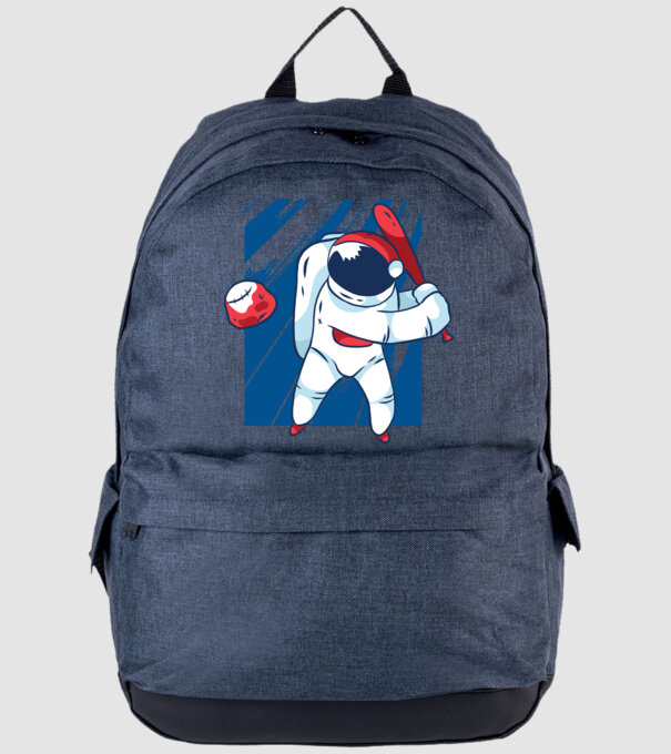 Baseball Astronaut model albastru jeanși pe tricou