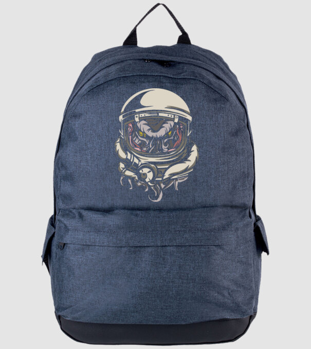Cthulhu Astronaut model albastru jeanși pe tricou