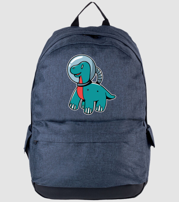 Dinozaur Astronaut model albastru jeanși pe tricou