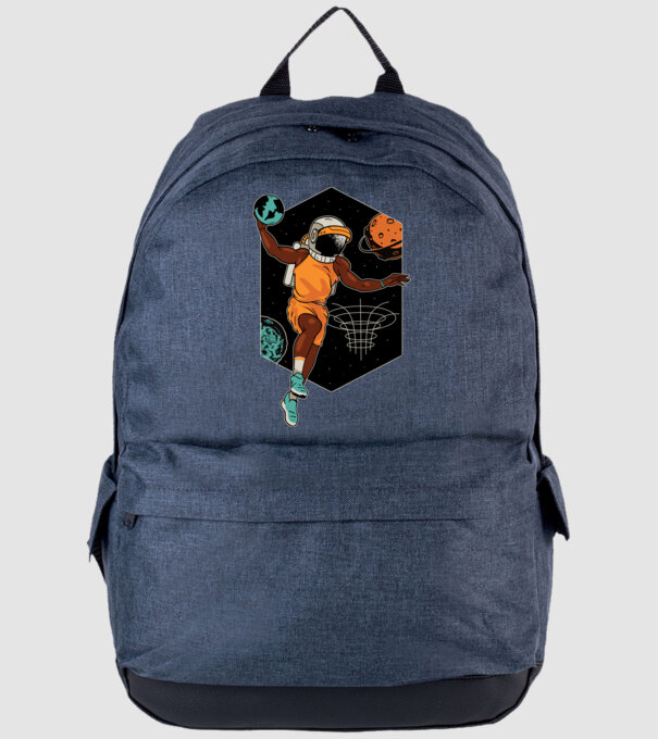 Astronaut Baschetbalist model albastru jeanși pe tricou