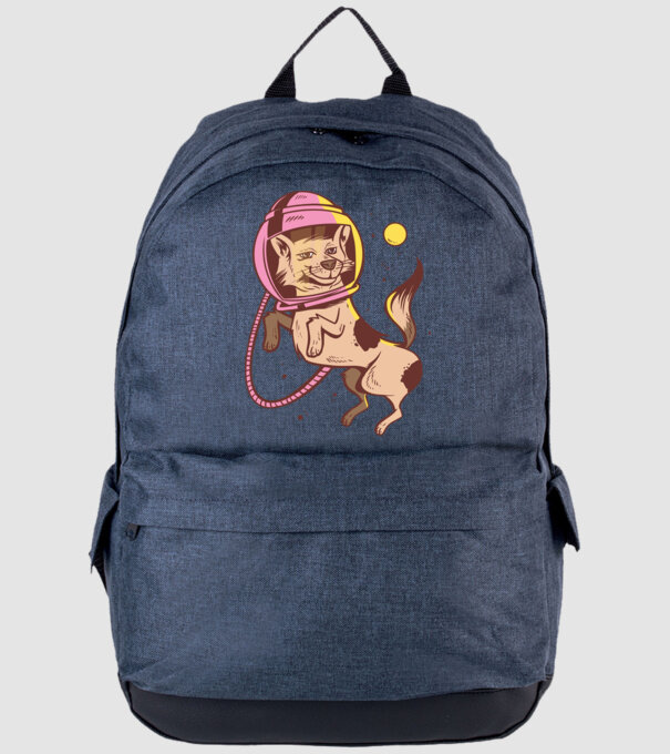 Câine Astronaut model albastru jeanși pe tricou