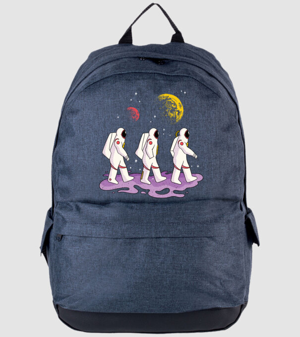 Plimbare Astronaut model albastru jeanși pe tricou