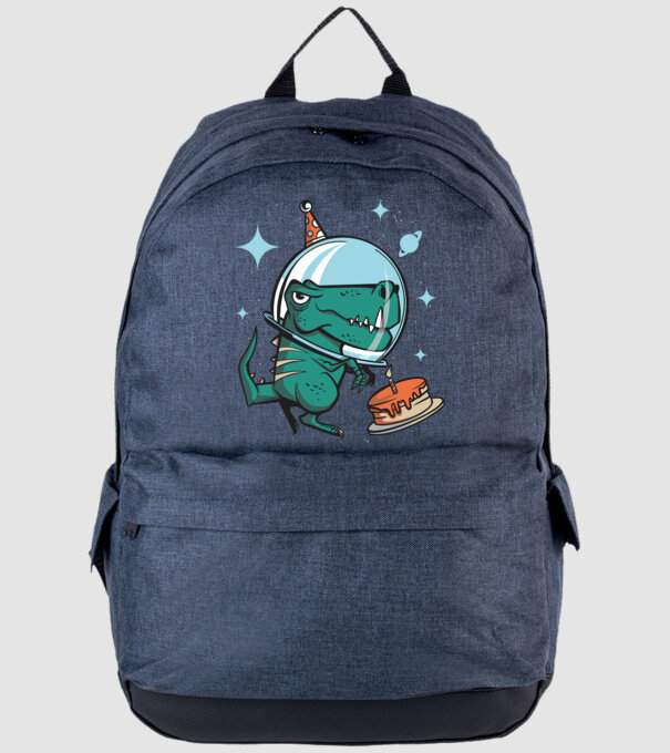 Astronaut T-rex Ziua de naștere model albastru jeanși pe tricou