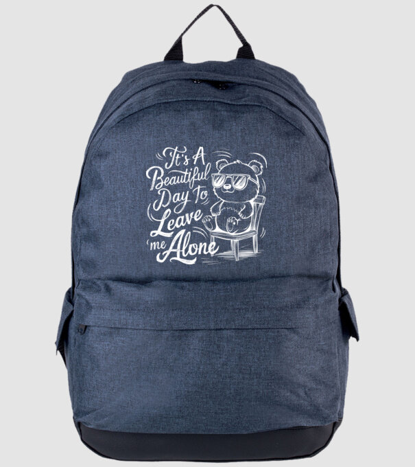 Beautiful day to leave me alone Negru model albastru jeanși pe tricou
