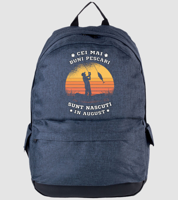Cei mai buni Pescari sunt născuți în August model albastru jeanși pe tricou