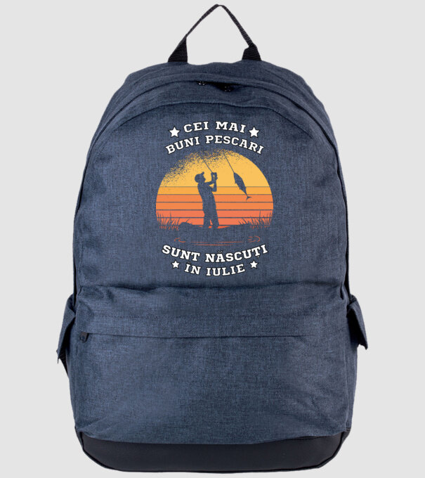 Cei mai buni Pescari sunt născuți în Iulie model albastru jeanși pe tricou