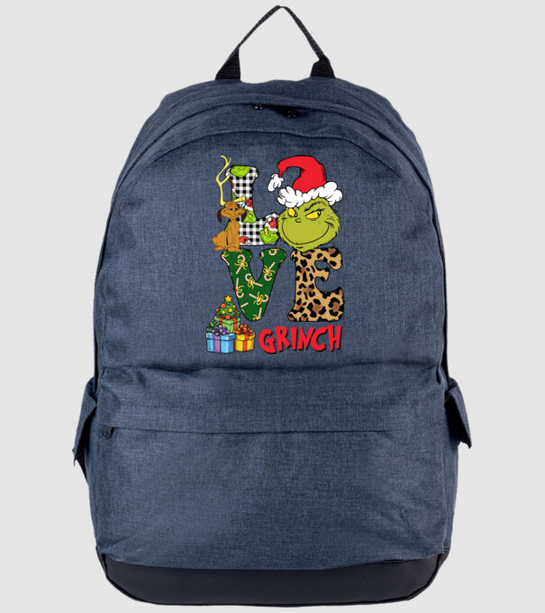 Love Grinch model albastru jeanși pe tricou