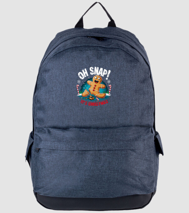 Oh snap! It's christmas Negru model albastru jeanși pe tricou