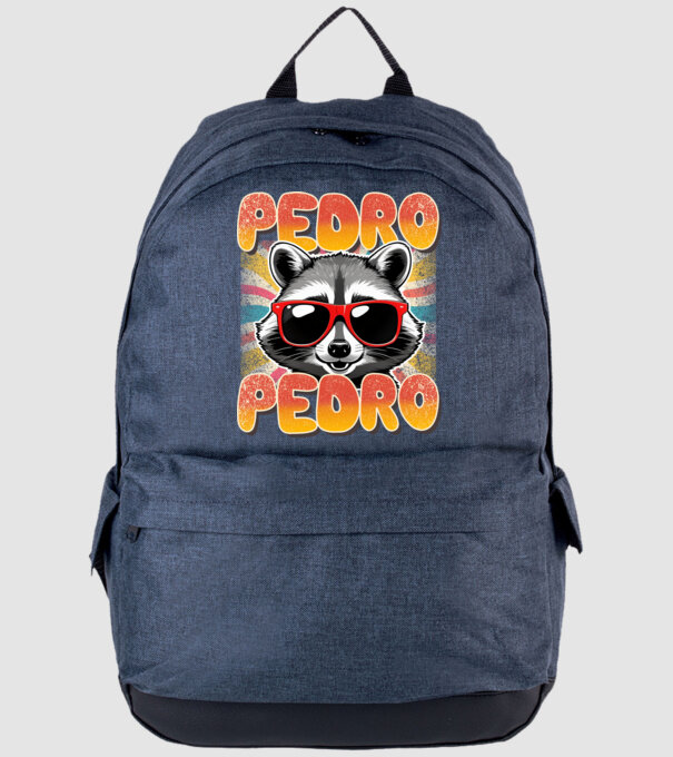 Pedro Pedro groovy retro model albastru jeanși pe tricou