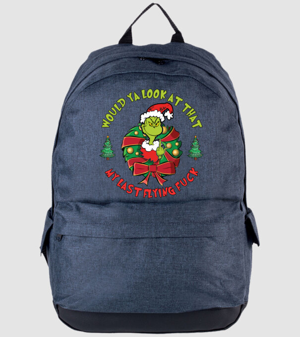 Would ya look at that - Grinch model albastru jeanși pe tricou