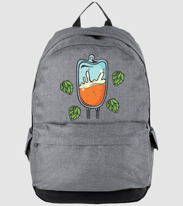 Grupa mea de sânge este IPA model gri pe tricou