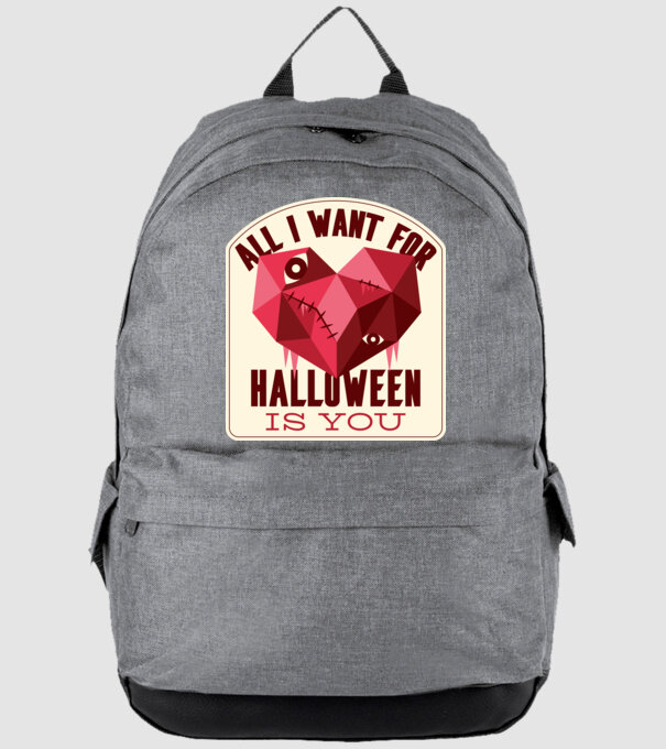 All I want for Halloween is You model gri pe tricou