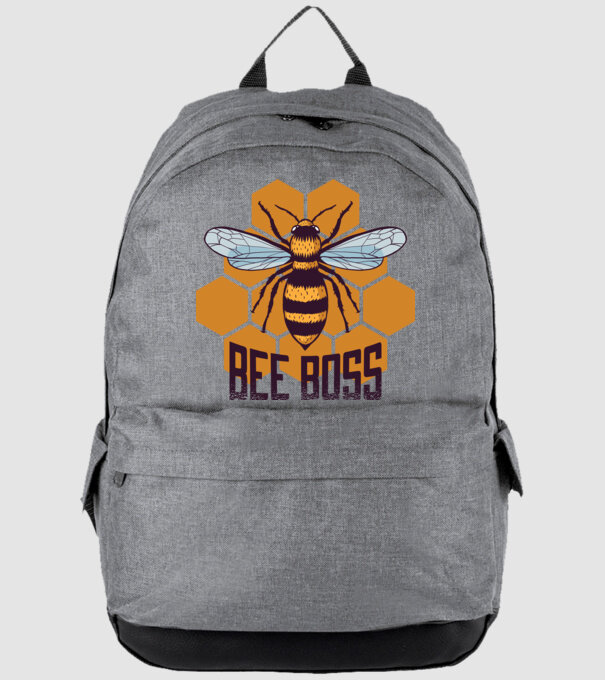Bee Boss Șef Apicultor model gri pe tricou