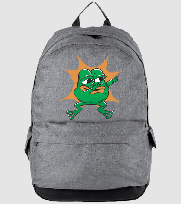 Broască DAB model gri pe tricou