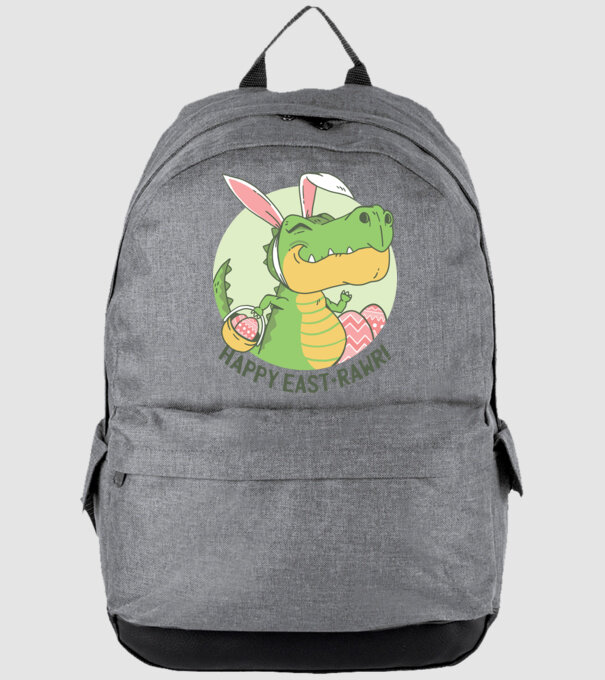 Paște Fericit tricou cu dinozaur model gri pe tricou